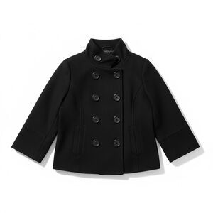 Joe Fresh Elegant Black Peacoat medium